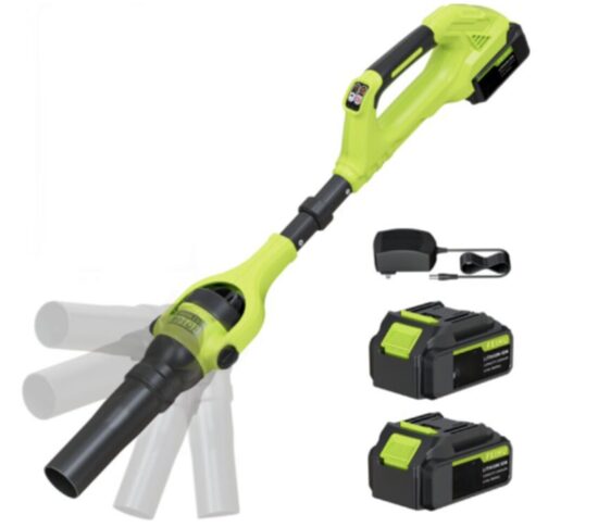 Akumuliatorinis lapų pūstuvas  Boxer BX-111 su dviem akumuliatoriais 48V